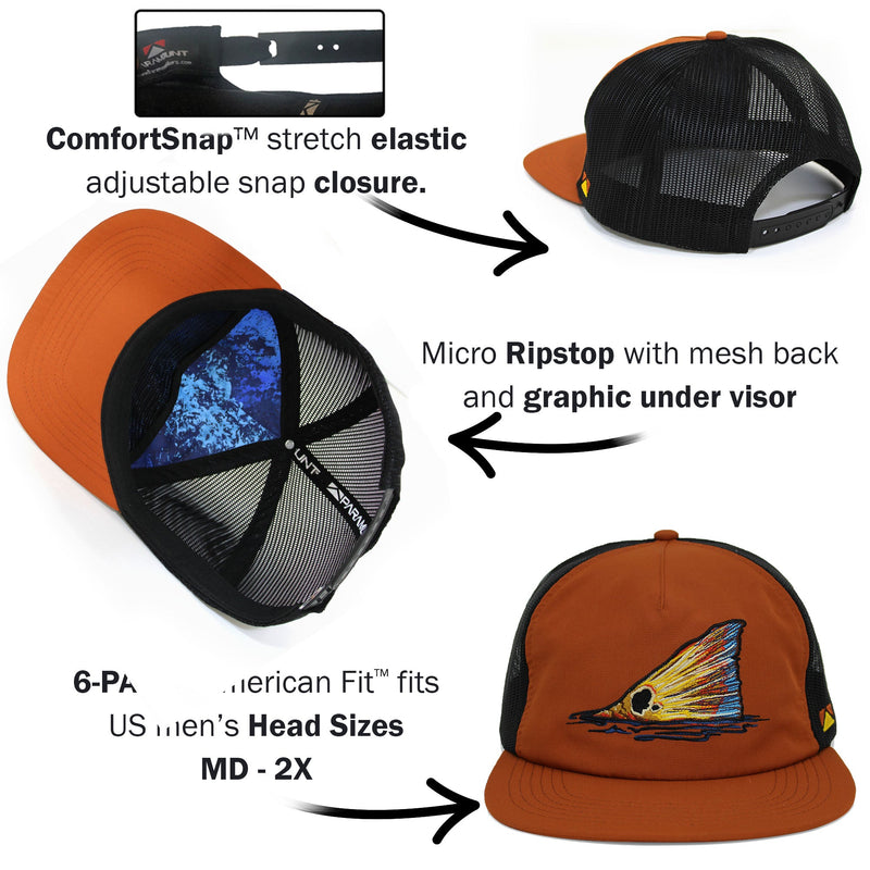 Load image into Gallery viewer, Redfish Tail Mesh Back Performance Hat
