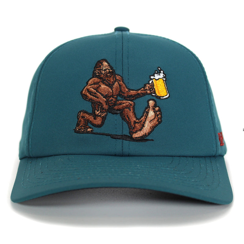 Load image into Gallery viewer, Bigfoot Beer Run Hat 6-Panel Performance Cap