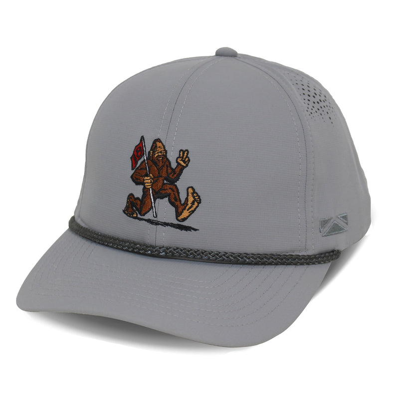 Load image into Gallery viewer, Golf Sasquatch Bigfoot Final Hole Performance Rope Cap