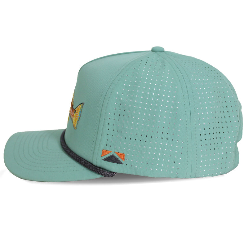 Load image into Gallery viewer, Redfish Perforated Performance Rope Cap