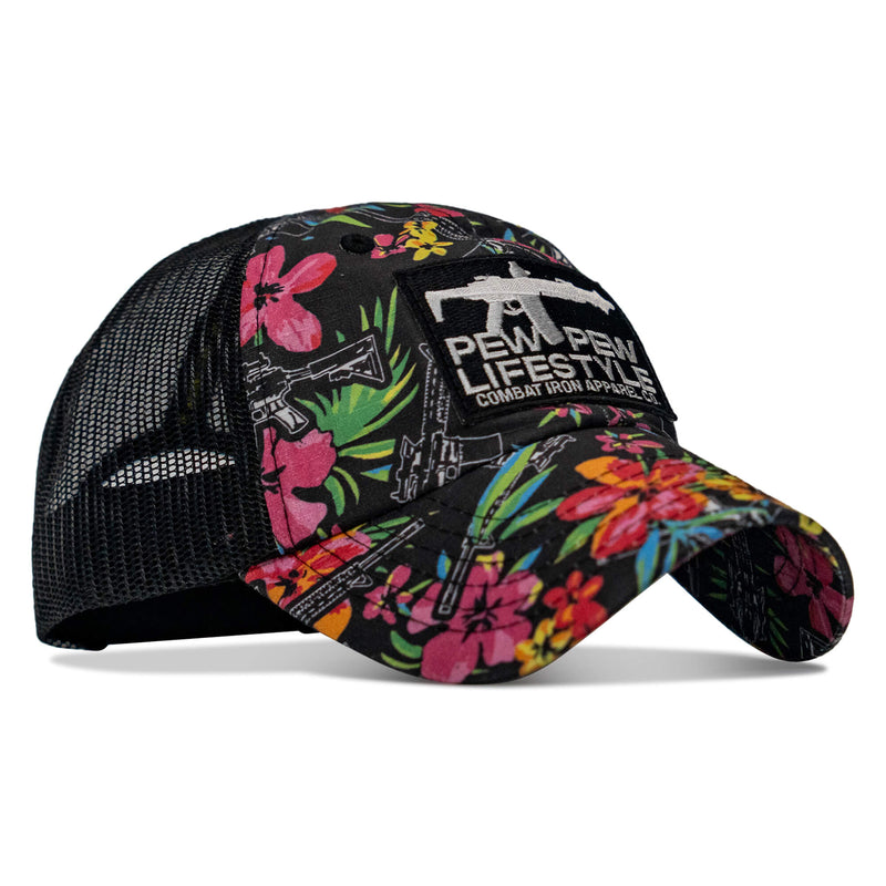 Load image into Gallery viewer, Ripstop Pew Pew Lifesyle Patch Tactical Ripstop Mesh Snapback Hat