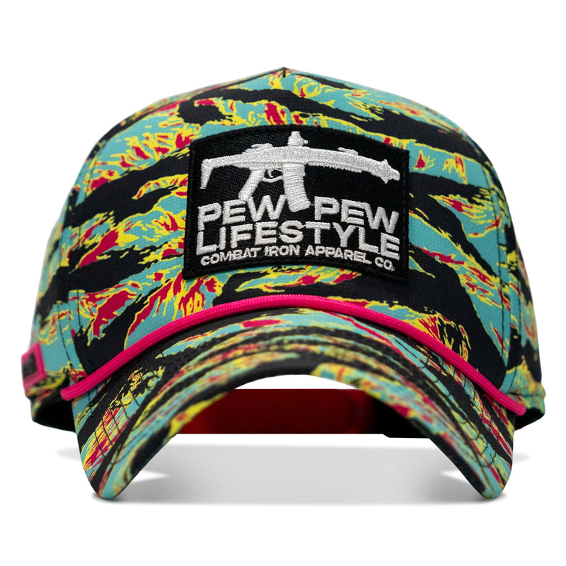 Load image into Gallery viewer, Pew Pew Lifestyle Patch Weekender Snapback Hat