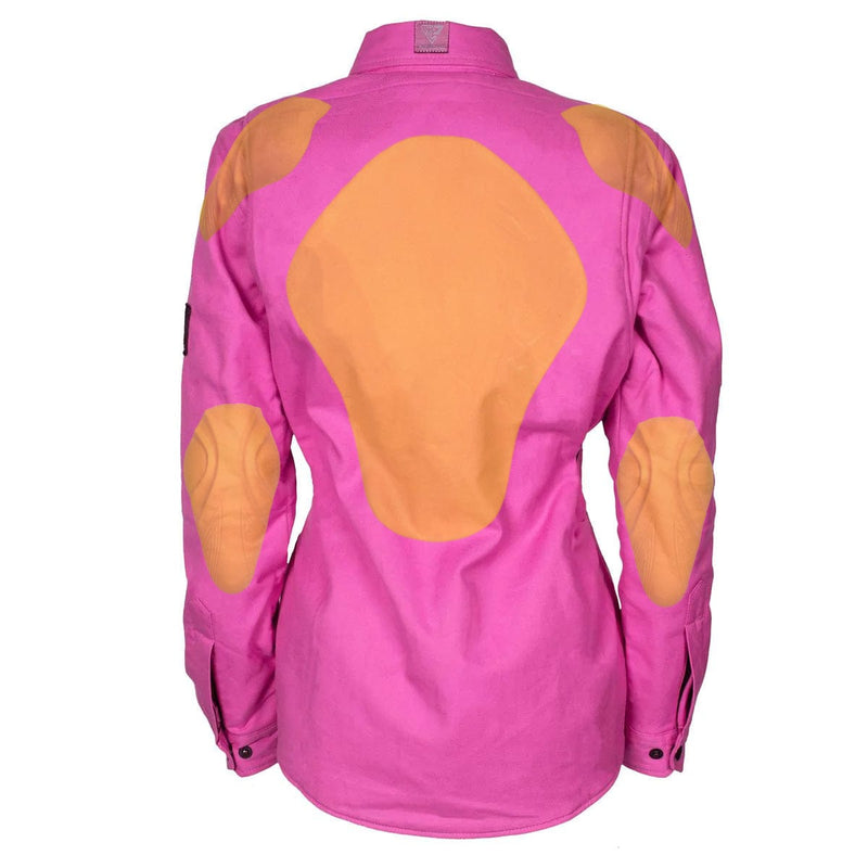 Load image into Gallery viewer, Protective Flannel Shirt for Women - Pink Solid
