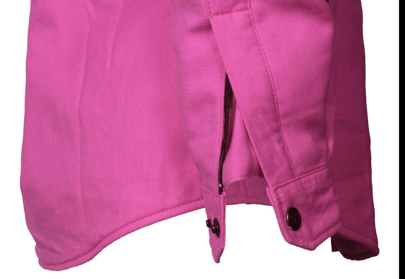Load image into Gallery viewer, Protective Flannel Shirt for Women - Pink Solid