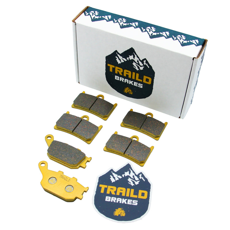 Load image into Gallery viewer, Yamaha YZFR6/YZFR1/FZ7/FZ8/FJ9/FZ10/FZ1/MT07/MT09/MT10/XSR 900 Ceramic Brake Pad Set 2003-2026