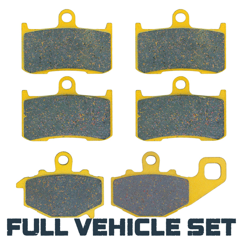 Load image into Gallery viewer, Kawasaki Z1000 2003-2006 Ceramic Brake Pad Set