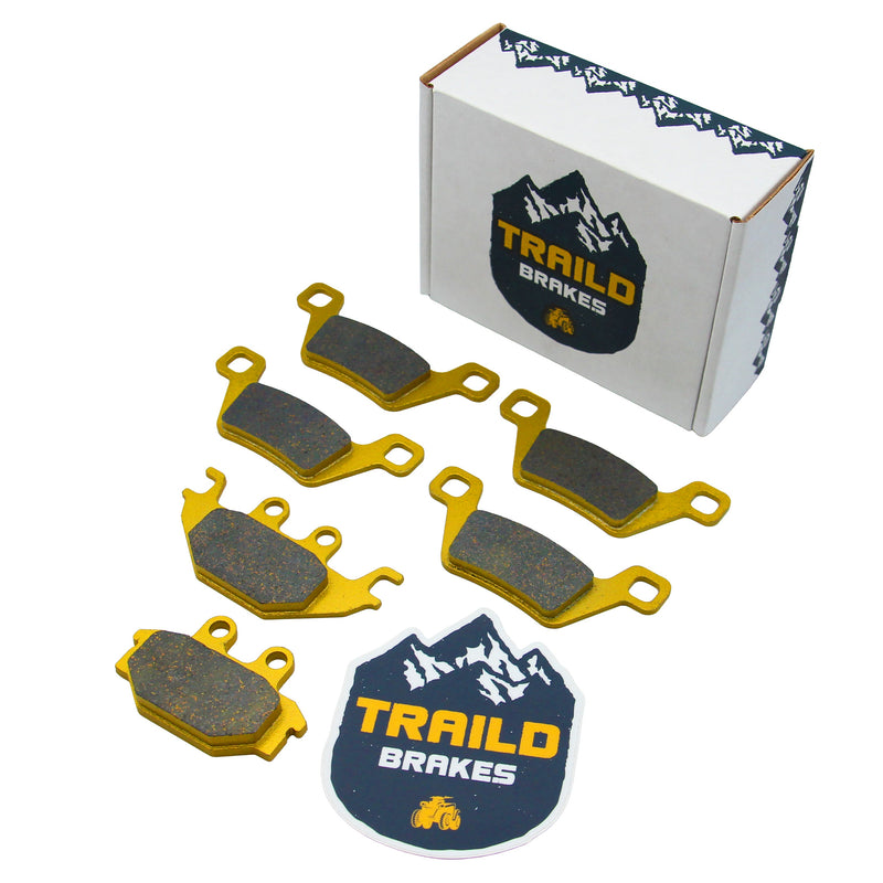 Load image into Gallery viewer, Kymco MXU 500i IRS 2009-2016 Fuel Injected Ceramic Brake Pad Set
