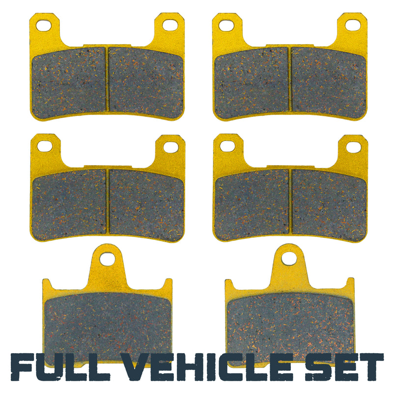 Load image into Gallery viewer, Suzuki GSX-R600/GSX-R750/GSX-R1000 2004–2006 Ceramic Brake Pad Set