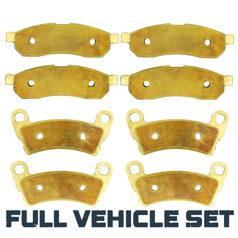 Load image into Gallery viewer, Polaris Ranger XD 1500/Crew XD 1500 2024-2026 Brass Brake Pad Set