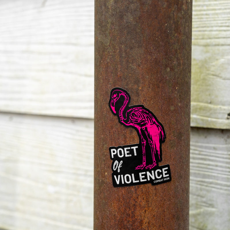 Load image into Gallery viewer, Poet Of Violence Decal