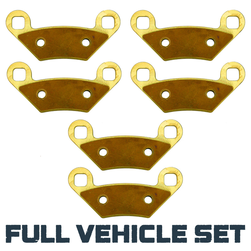 Load image into Gallery viewer, Polaris Sportsman 850/570/550/450 2009-2026 Brass Brake Pad Set