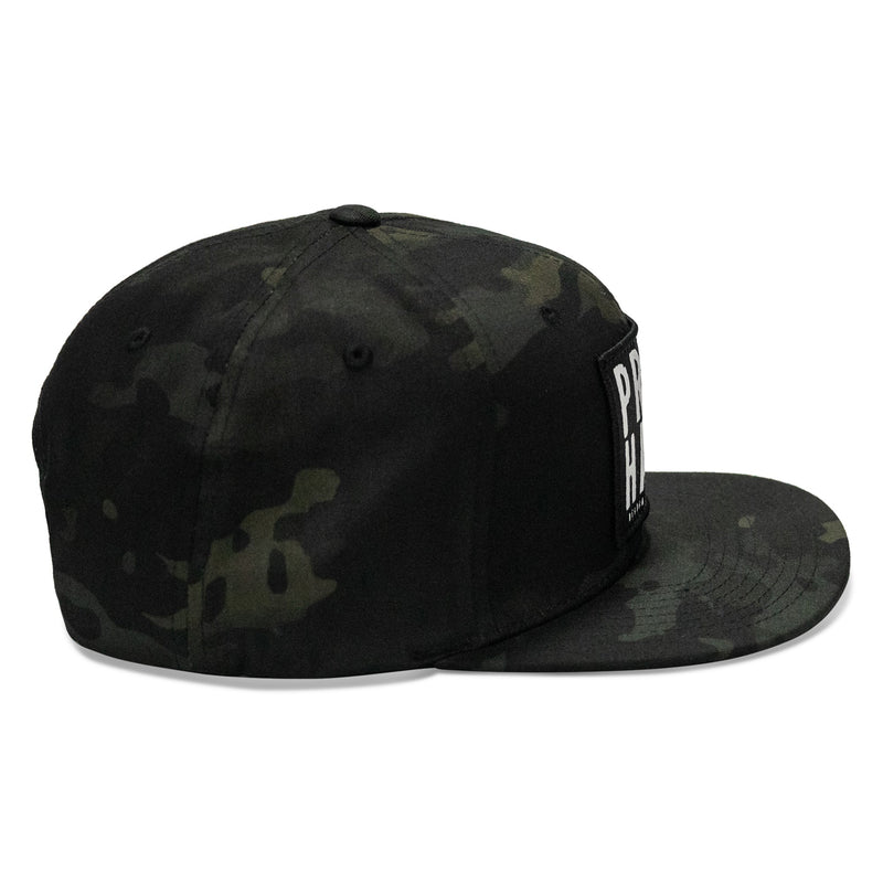 Load image into Gallery viewer, Pray Hard Patch Flatbill Hat