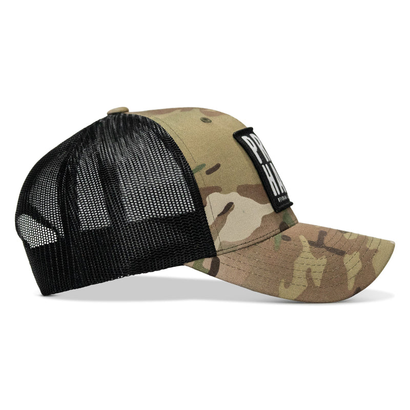 Load image into Gallery viewer, Pray Hard Patch Snapback Hat