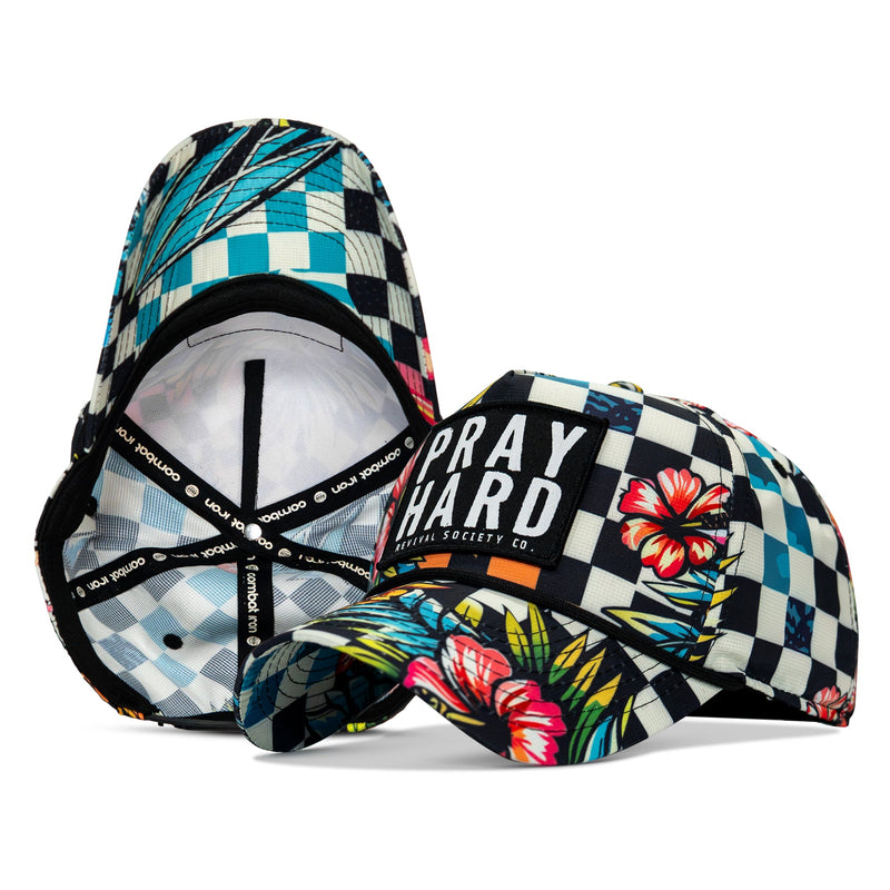 Load image into Gallery viewer, Pray Hard Patch Waterproof Weekender Snapback