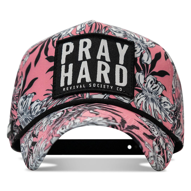 Load image into Gallery viewer, Pray Hard Patch Waterproof Weekender Snapback