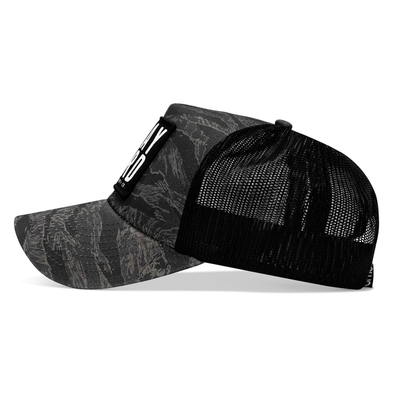 Load image into Gallery viewer, Pray Hard Patch Five Panel Breacher Snapback Hat