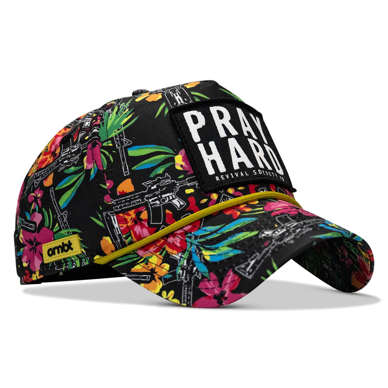 Load image into Gallery viewer, Pray Hard Patch Waterproof Weekender Snapback