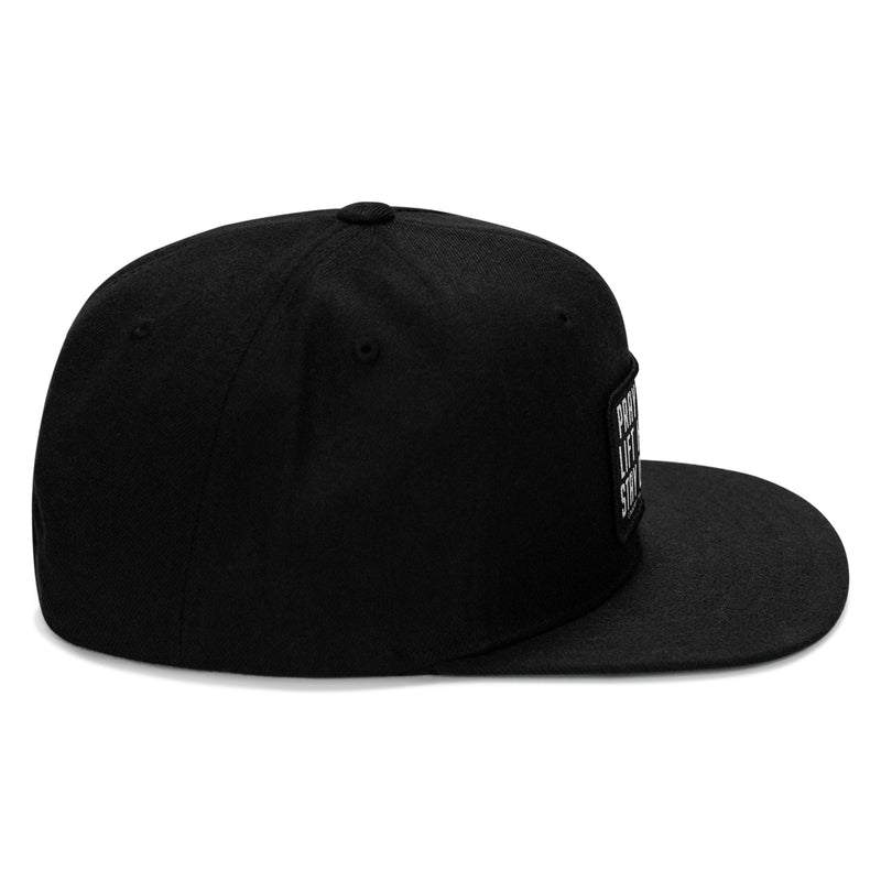 Load image into Gallery viewer, Pray Hard. Lift Heavy. Stay Deadly Patch Flatbill Hat