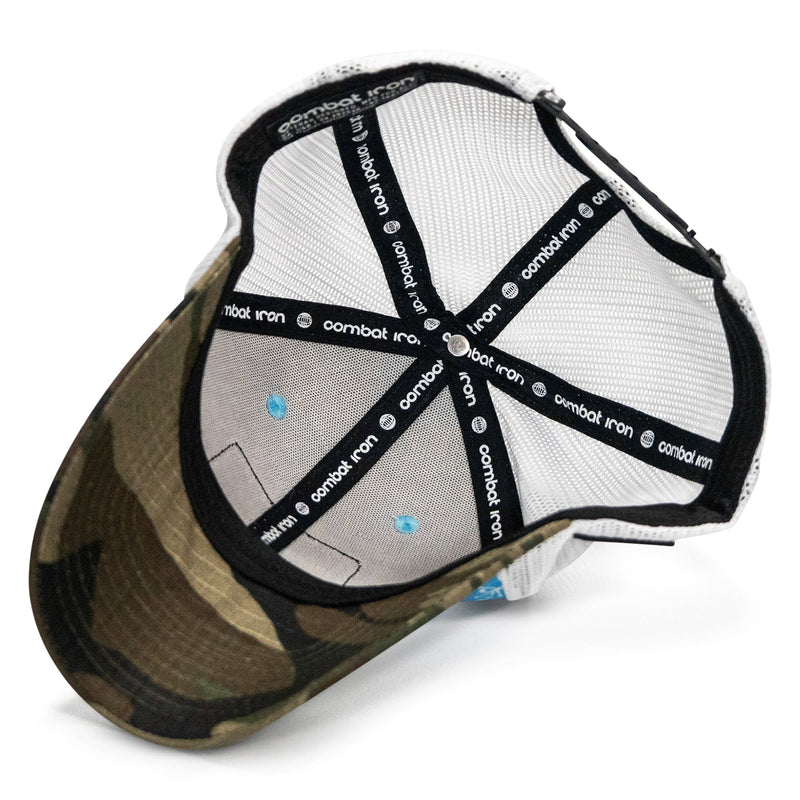 Load image into Gallery viewer, Pray Hard. Lift Heavy. Stay Deadly. Patch Original Ripstop Snapback Hat