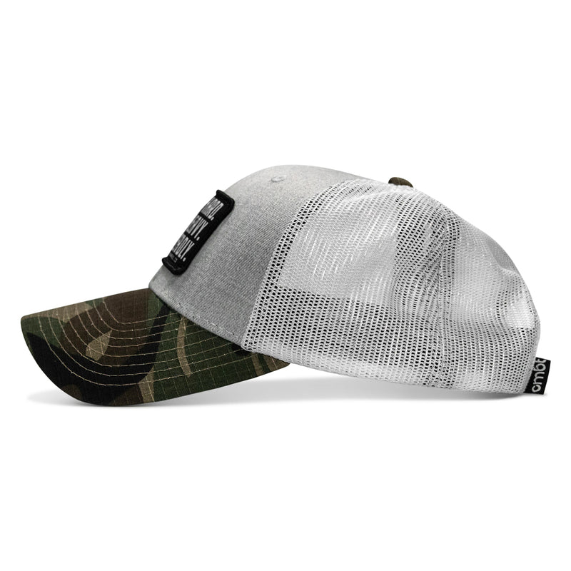 Load image into Gallery viewer, Pray Hard. Lift Heavy. Stay Deadly. Patch Original Ripstop Snapback Hat