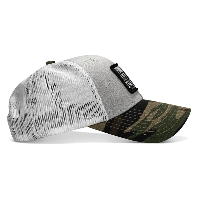 Load image into Gallery viewer, Pray Hard. Lift Heavy. Stay Deadly. Patch Snapback