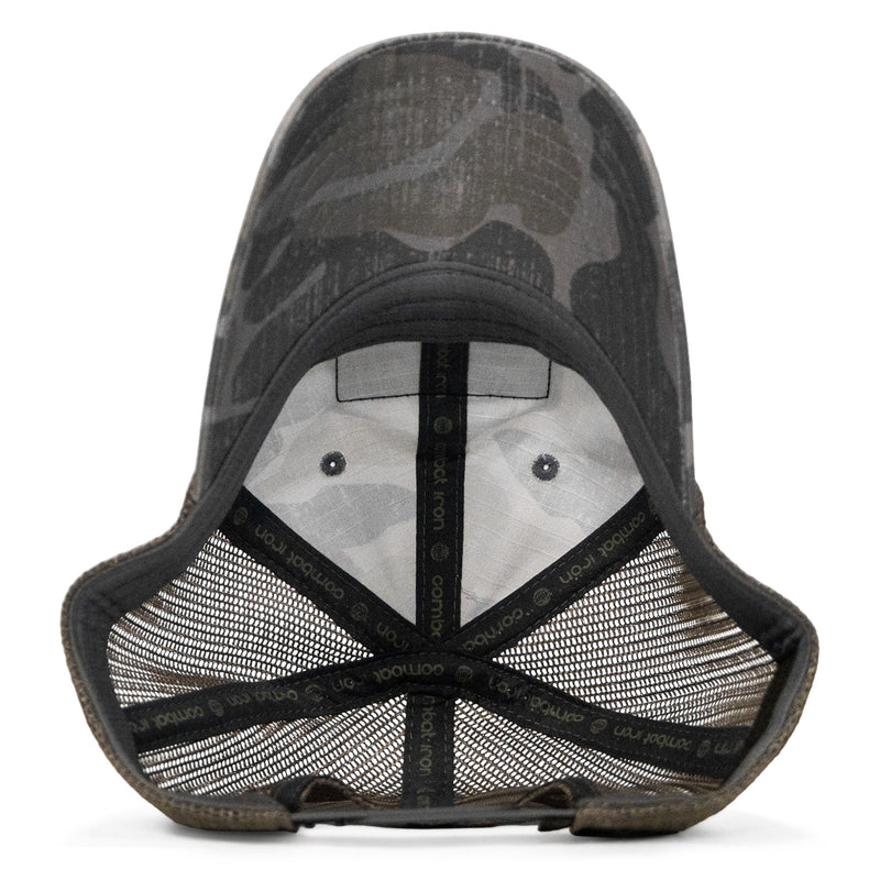 Load image into Gallery viewer, Pray Hard. Lift Heavy. Stay Deadly. Patch Tactical Ripstop Mesh Snapback Hat