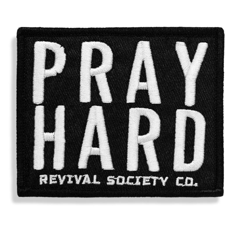Load image into Gallery viewer, Pray Hard Velcro Patch