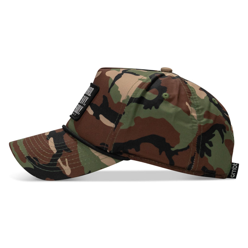 Load image into Gallery viewer, Pray Hard. Lift Heavy. Stay Deadly. Patch Waterproof Weekender Snapback