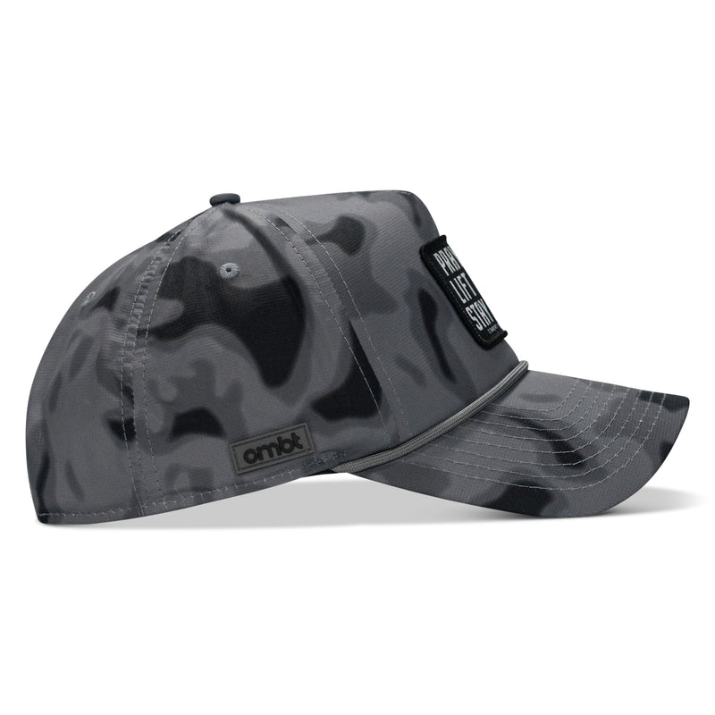 Load image into Gallery viewer, Pray Hard. Lift Heavy. Stay Deadly. Patch Waterproof Weekender Snapback