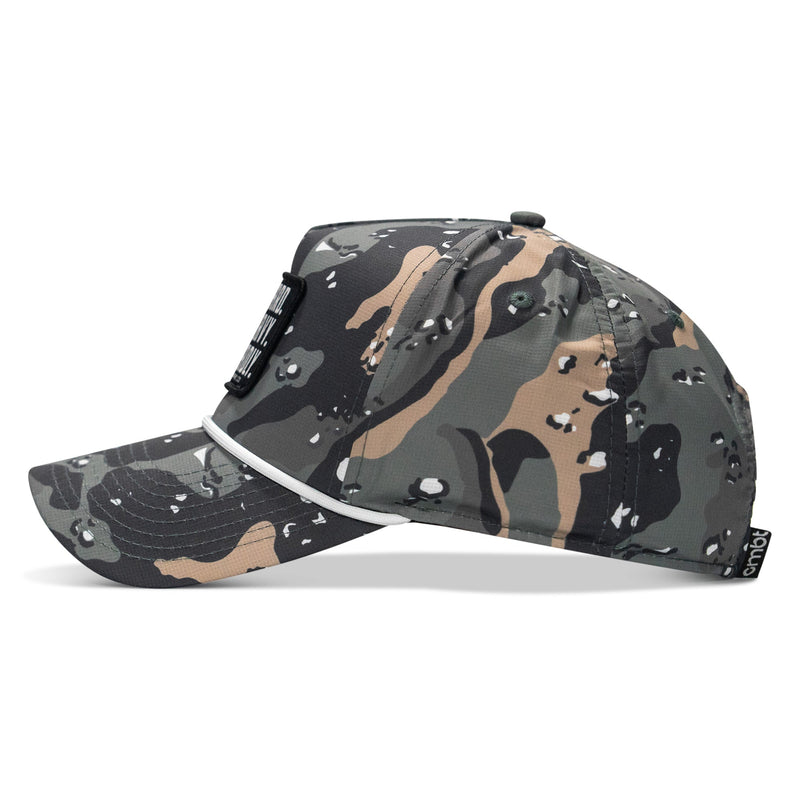 Load image into Gallery viewer, Pray Hard. Lift Heavy. Stay Deadly. Patch Waterproof Weekender Snapback