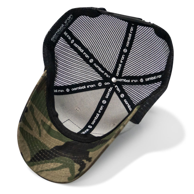 Load image into Gallery viewer, Pray Hard. Lift Heavy. Stay Deadly. Patch Snapback