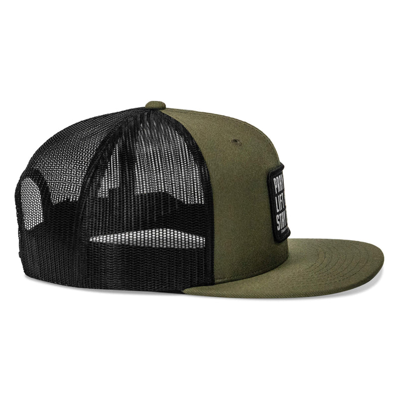 Load image into Gallery viewer, Pray Hard. Lift Heavy. Stay Deadly. Flat Bill SnapBack Hat