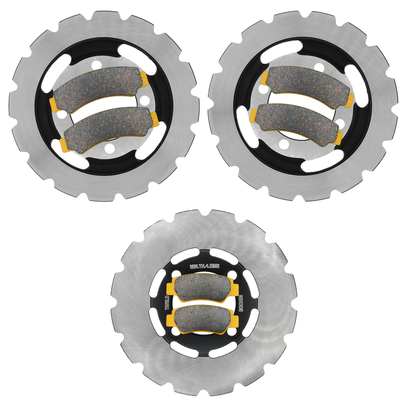 Load image into Gallery viewer, CFMoto CForce 400/500 2023-2026 Ridge Rider Rotor and Brake Pad Kit