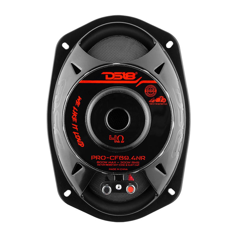Load image into Gallery viewer, PRO 6x9" Neodymium Carbon Fiber Water resistant Cone Mid-Bass Loudspeaker 300 Watts Rms 4-Ohm