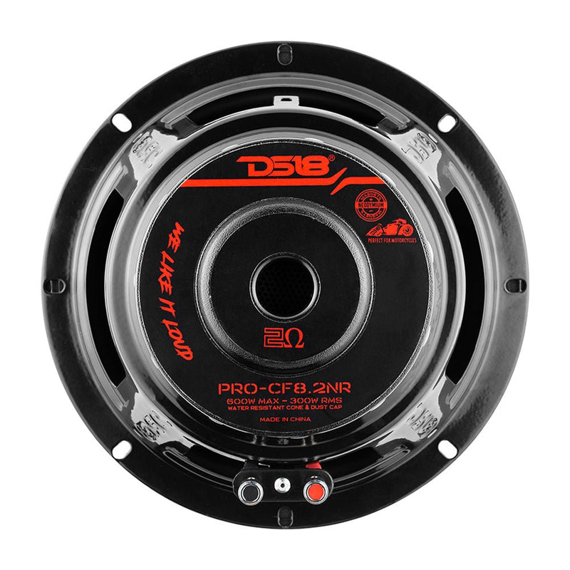 Load image into Gallery viewer, PRO 8" Neodymium Carbon Fiber Water resistant Cone Mid-Bass Loudspeaker 300 Watts Rms 2-Ohm