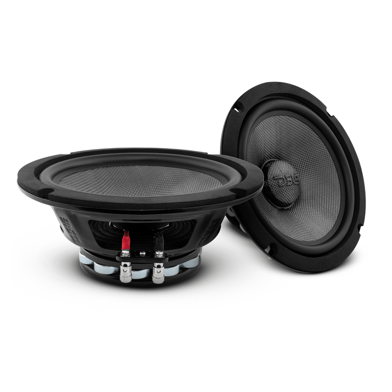 Load image into Gallery viewer, PRO 8" Neodymium Carbon Fiber Water resistant Cone Mid-Bass Loudspeaker 300 Watts Rms 2-Ohm