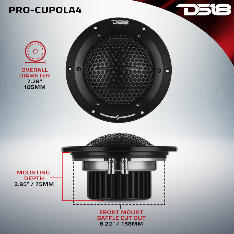 Load image into Gallery viewer, 7'' High End Professional Soft Dome Mid Range Loudspeaker with Neodymium Magnet | 400W RMS 4-Ohm