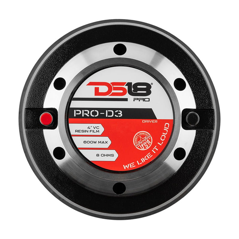 Load image into Gallery viewer, 3" Throat Bolt on Driver 600 Watts 4" Phenolic Vc 8-Ohm