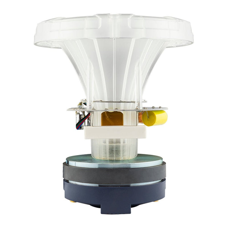 Load image into Gallery viewer, DS18 PRO-DKHCL PRO 1" Twist On Throat Compression Driver 1.75" Titanium VC with RGB Led Light Horn and Built-in Crossover 700 Watts 4 Ohms