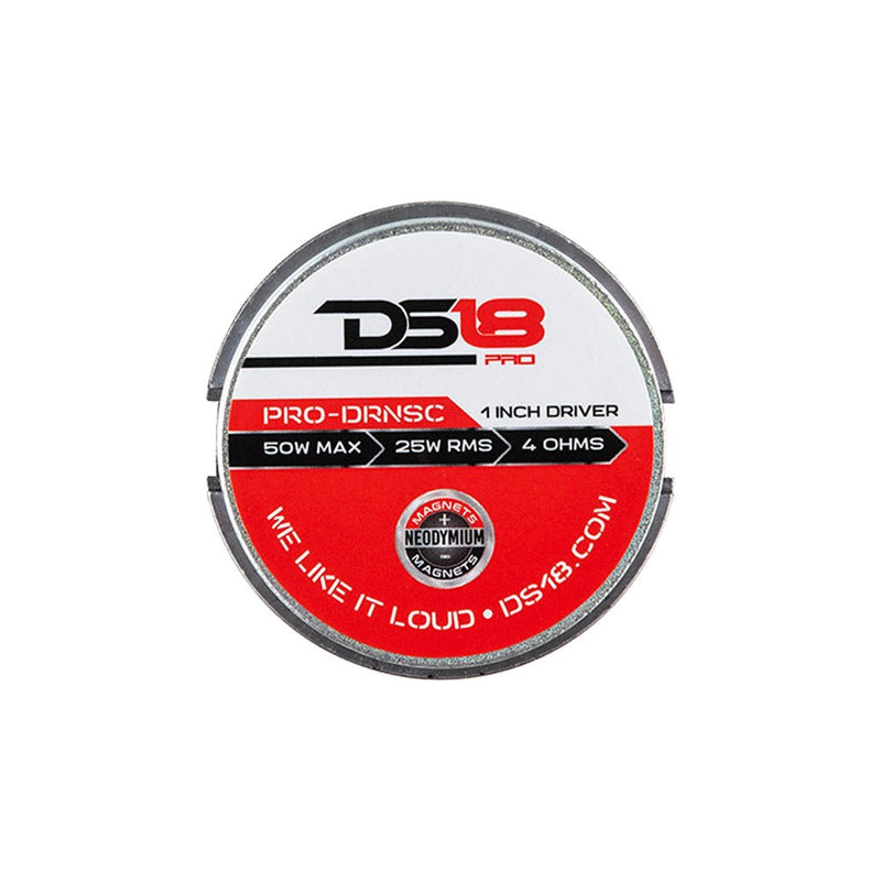 Load image into Gallery viewer, 1" Throat Twist On Neodymium Driver 120 Watts 1" Composite Polyimide Vc 4-Ohm