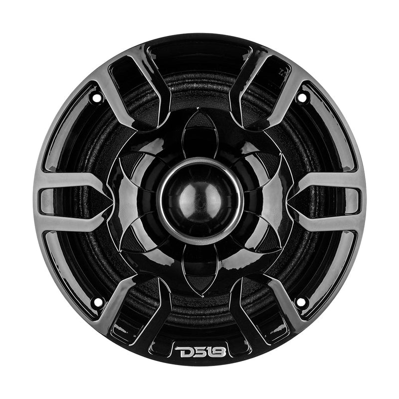 Load image into Gallery viewer, 6.5" Speaker Grill with Built-in 1.75" Voice Coil Neodymium Bullet Tweeter 250 Watts