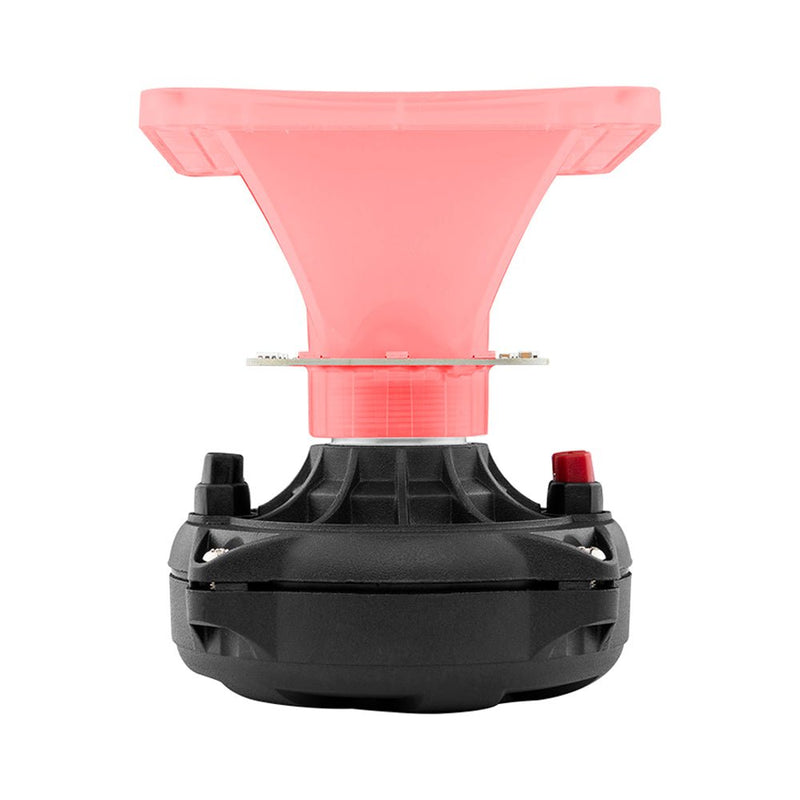 Load image into Gallery viewer, DS18 PRO-H44CL 1" Throat Transparent Plastic Driver Horn With RGB Lights