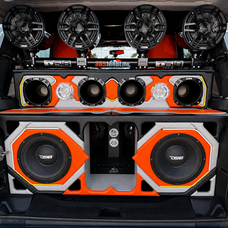 Load image into Gallery viewer, 2" Bolt-On Aluminum Horn with 35° Sound Coverage – 4.84" Depth