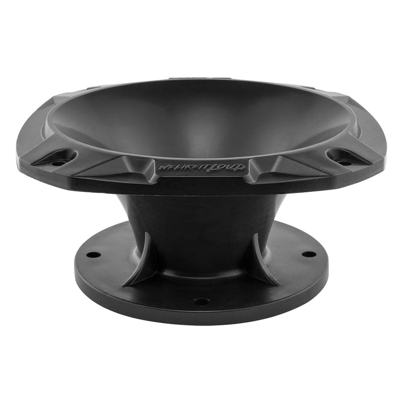 Load image into Gallery viewer, 2" Throat Shallow Bolt On 57° 2.61" Depth Plastic Horn