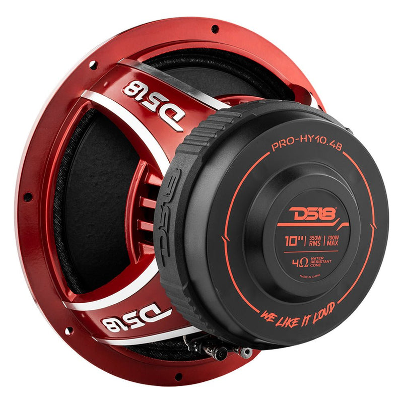 Load image into Gallery viewer, PRO 10" Water Resistant Hybrid Mid-Range Loudspeaker with Built-in Driver 350 Watts Rms 4-Ohm