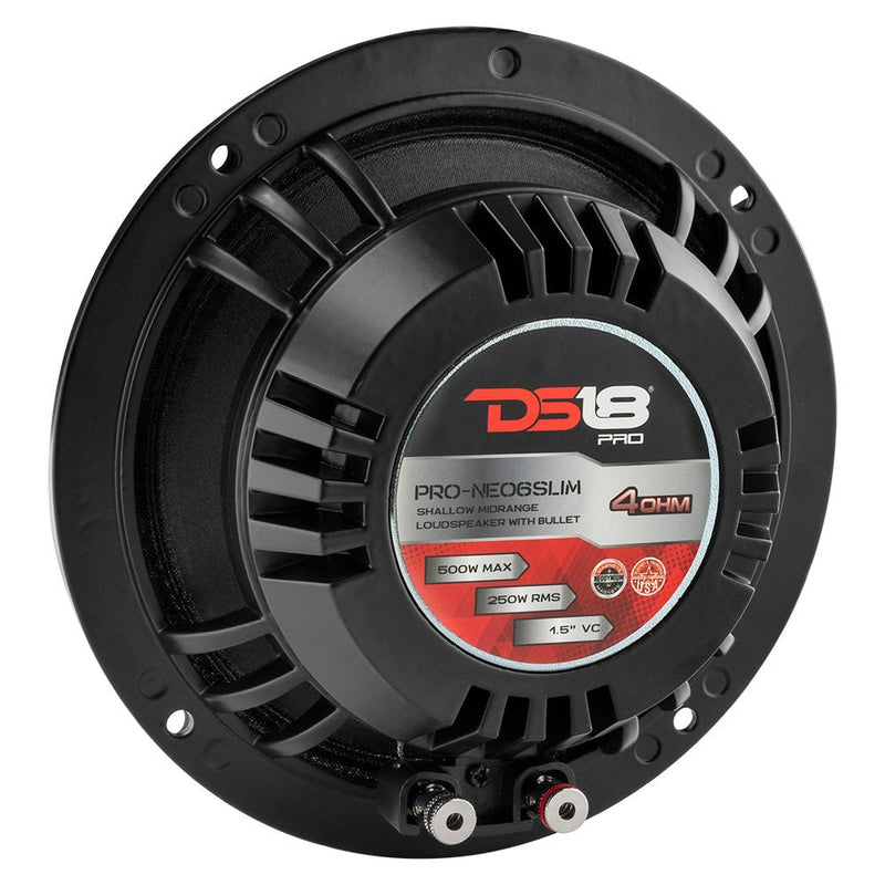 Load image into Gallery viewer, PRO 6.5" Slim Neodymium Mid-Range Loudspeaker with Bullet | 400W 4-Ohm