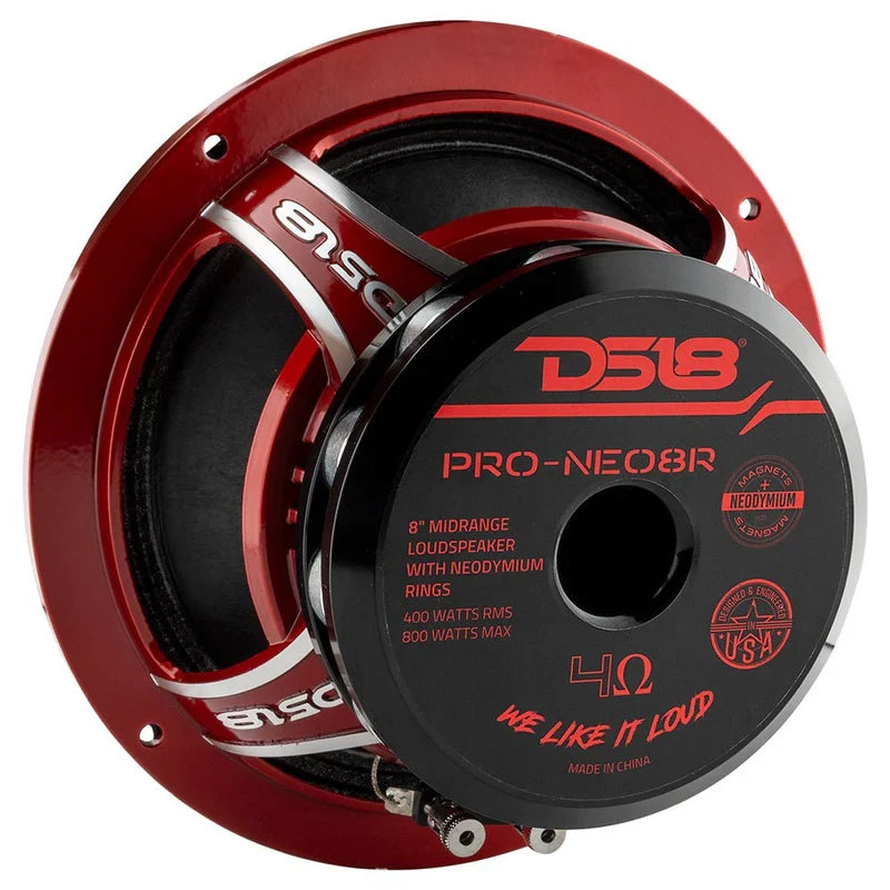Load image into Gallery viewer, PRO 8" Neodymium Mid-Range Loudspeaker 400 Watts Rms 4-Ohm