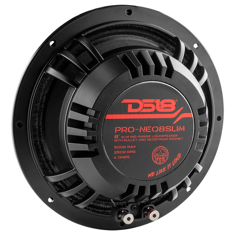 Load image into Gallery viewer, PRO 8" Slim Neodymium Mid-Range Loudspeaker with Bullet | 500W 4-Ohm