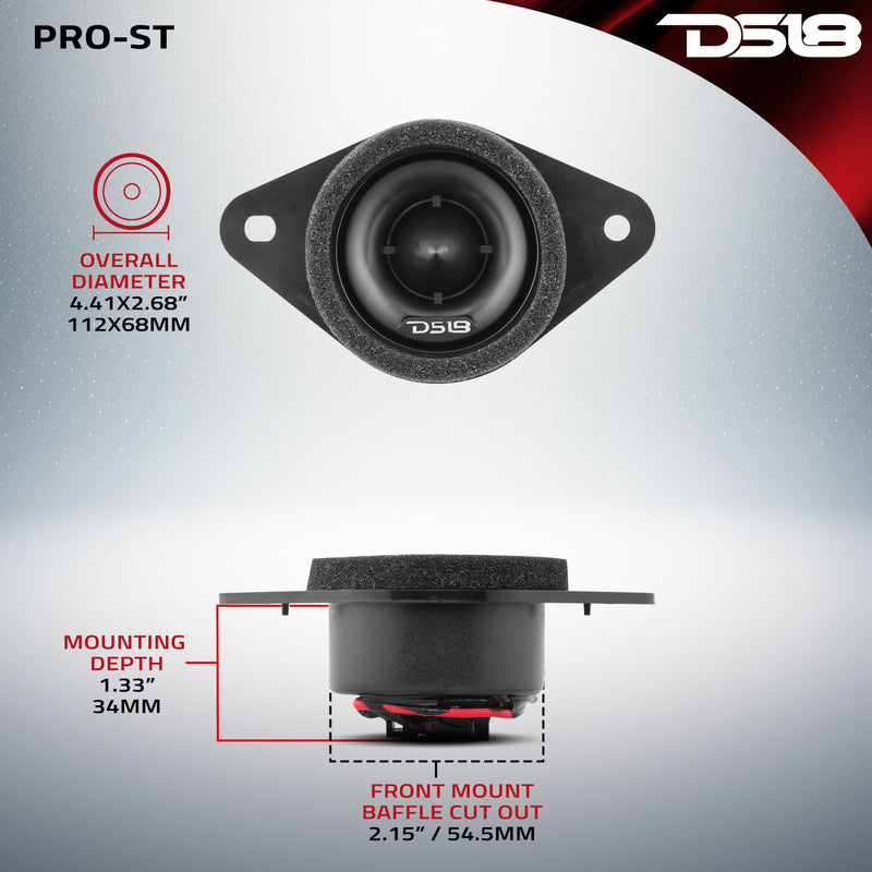 Load image into Gallery viewer, 1.9" OEM Replacement Neodymium Tweeter | Compatible With Most Toyota and Subaru Vehicles
