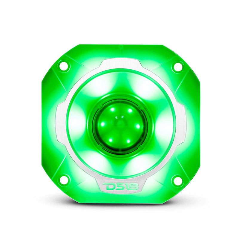 Load image into Gallery viewer, 4" Super Bullet Tweeter 250 Watts 1.5" Titanium 4-Ohm Vc with RGB LED Lights